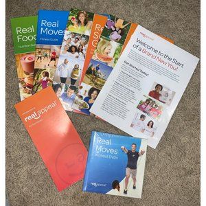 Real Appeal Real Moves Set with various items including DVSs NEW